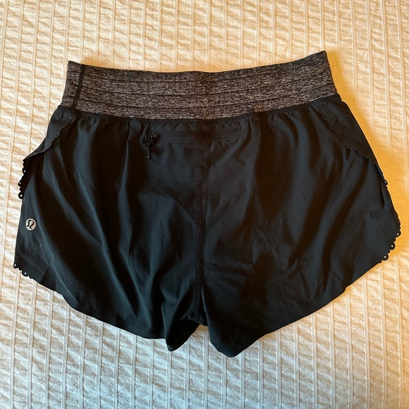 Lululemon Running Shorts Black - Picture 2 of 3